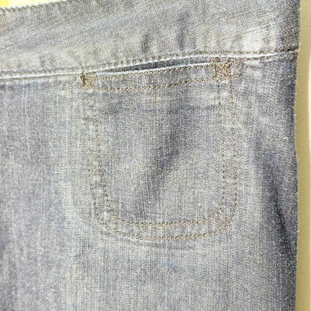 Rag & Bone High Rise Wide Leg Trouser Jean Dark Wash Size 30 USA Classic Preppy - Picture 5 of 11